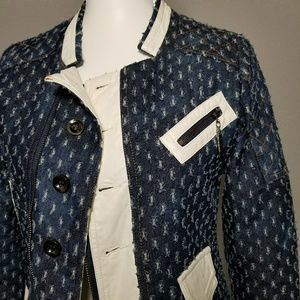 FIRM -T O V Holy G Inc faux leather jacket